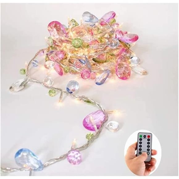 Battery Operated Indoor House String lights Bohemia style String with Colorful - Picture 1 of 6